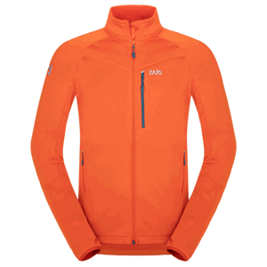 Ľahká flísová bunda Zajo Arlberg Jkt pumpkin M