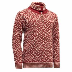 Nórsky vlnený sveter Devold Svalbard Wool Zip Neck TC 396 410 A 207A S