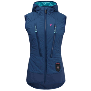 Dámska vesta Silvini Polara WJ2105 navy/turquoise L