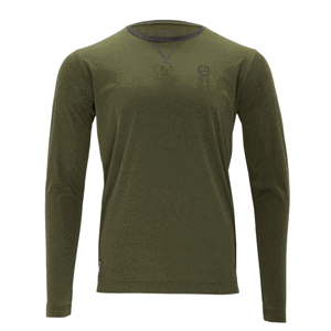 Pánske gravel tričko Silvini Casalo MD2216 olive-charcoal XXL