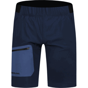 Modré pánske ľahké outdoorové kraťasy WAIST NBSPM7908_MOB M