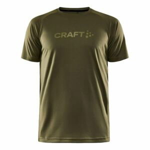 Pánske funkčné tričko CRAFT CORE Unify Logo zelené 1911786-664000 M