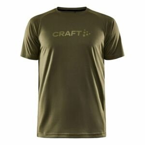 Pánske funkčné tričko CRAFT CORE Unify Logo zelené 1911786-664000 XL