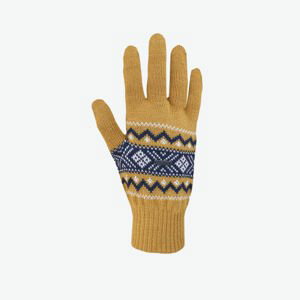 Pletené Merino rukavice Kama R113 102 žlté L