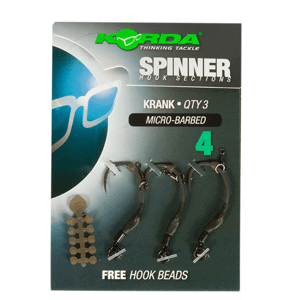 Korda Návazec Spinner hook sections Krank vel.6