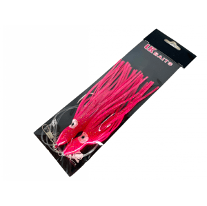 LK Baits Návazec Chobotnice 8/0 12cm UV Pink