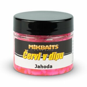 Mikbaits Červi v dipu 50ml - Jahoda