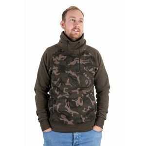 Fox mikina Khaki/Camo High Neck vel.XL