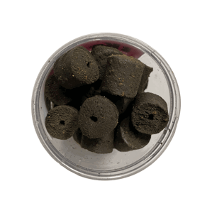 LK Baits Peletky v dipu soft Black Protein 17mm,250ml