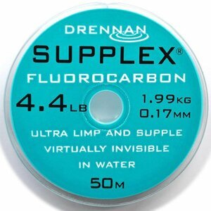 DRENNAN Supplex fluorocarbon 50m 0,9lb 0,075mm