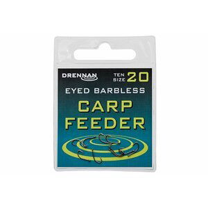 DRENNAN Háčky Eyed B'less Carp Feeder vel.12