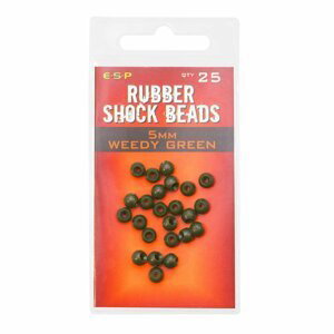 ESP Rubber Shock Beads Weedy Green 5mm