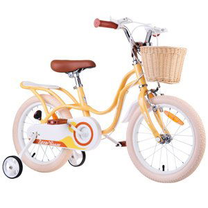 Detský bicykel 16" Little Swan RoyalBaby RB16-18 (RO0170) - marhuľový