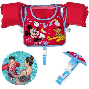 Plavecká vesta pre deti M/L Mickey Mouse Bestway 9101C