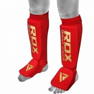 Chrániče predkolenia RDX MMA SHIN SIR - červené Veľkosť: L