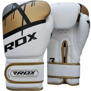Boxerské rukavice RDX F7 Ego - zlaté Veľkosť: 14 oz