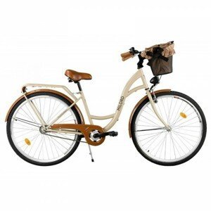 Mestský retro bicykel 3-prevodový LUX MILORD 26 " cappucino