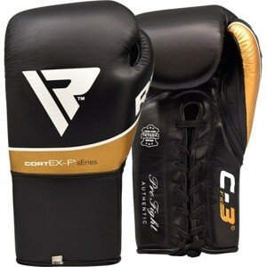 Boxerské rukavice RDX C3 - čierne Veľkosť rukavíc: 10 oz.