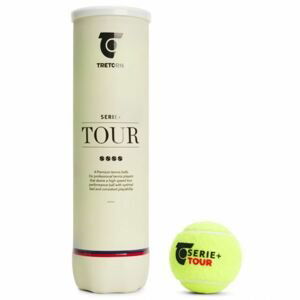 Wilson Tenisové loptičky retorn Serie+Tour 4 ks 474266-  žlté