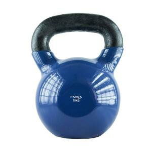 KN 20 KG KETTLEBELL POKRYTÝ VINYLOM HMS