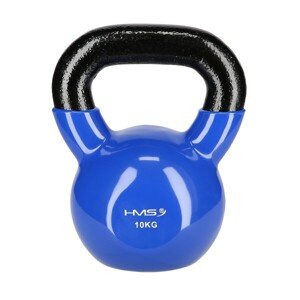 Kettlebell pokrytý vinylom HMS KN 10 kg - modrý