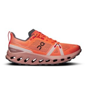 On Running obuv Cloudsurfer Trail flame dust rose Velikost: 37