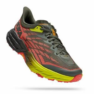 Hoka One One obuv Speedgoat 5 Wide thyme/fiesta Velikost: 11.5