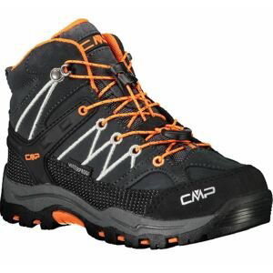 CMP obuv Kids Rigel Mid Trekking Shoes WP black/orange Velikost: 35