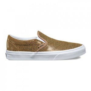 Vans  obuv  U CLASSIC SLIPON (EMBOSSED STING) gold/brown Velikost: 6