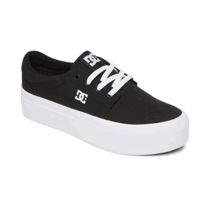 DC obuv Trase Platform A black white Velikost: 5