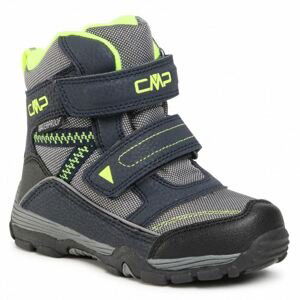 CMP obuv Kids Pyry Snow Boot WP grey/yellow Velikost: 29