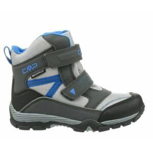 CMP obuv Kids Pyry Snow Boot WP grey/blue Velikost: 25