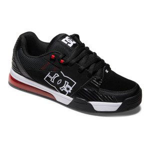 DC obuv Versatile black white athletic red Velikost: 8.5