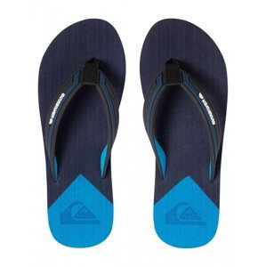 Quiksilver - šlapky MOLOKAI NEW WAVE DELUXE YOUTH black/blue/blue Velikost: 35