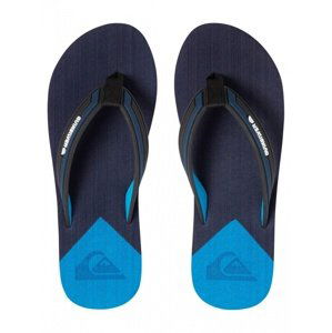Quiksilver - šlapky MOLOKAI NEW WAVE DELUXE YOUTH black/blue/blue Velikost: 37