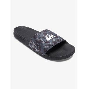 Quiksilver šľapky Rivi Slide Print grey black grey Velikost: 40