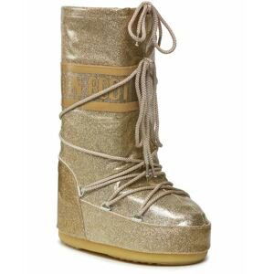 Moon Boot snehule Icon Glitter gold Velikost: 39-41