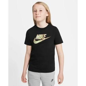 Nike tričko Sporstwear Tee Camo Futura black Velikost: M
