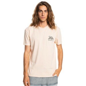 Quiksilver tričko Slow Mover Ss almond cream Velikost: S