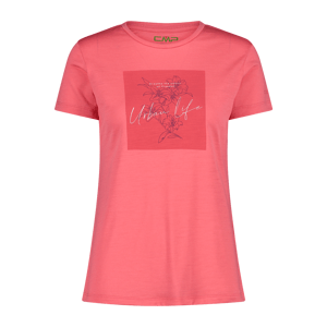CMP tričko Woman T-Shirt pink Velikost: 38