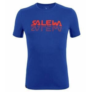 Salewa tričko Sporty Graphic Dry M S/S Tee electric Velikost: 2XL