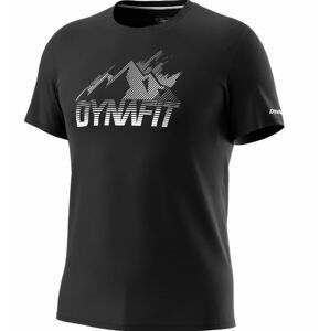 Dynafit tričko Transalper Graphic S/S Tee M black Velikost: M