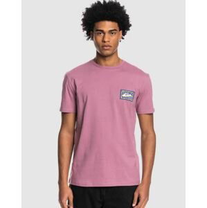 Quiksilver tričko Echoes In Time SS dusty orchid Velikost: M