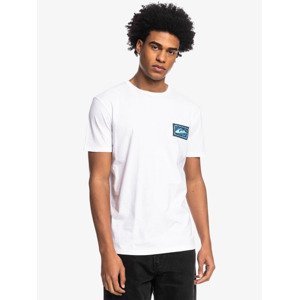 Quiksilver tričko Echoes In Time SS white Velikost: XL