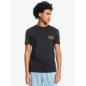 Quiksilver tričko Oval Script black Velikost: M