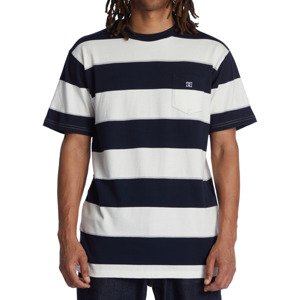 DC tričko Crate Stripe Tee navy crate stripe Velikost: M