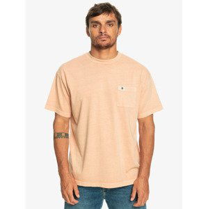 Quiksilver tričko The Natural Dye Ss cafe creme Velikost: S