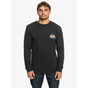 Quiksilver tričko Omni Logo Ls black Velikost: XXL