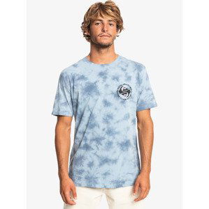 Quiksilver tričko Omni Circle Ss celestial blue Velikost: L