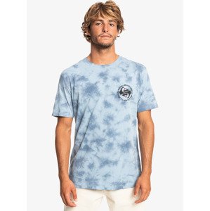 Quiksilver tričko Omni Circle Ss celestial blue Velikost: XL